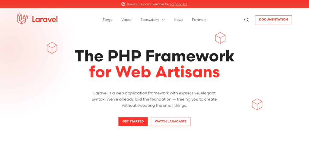Laravel - The PHP Framework For Web Artisans